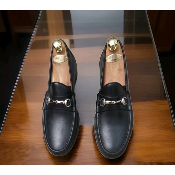 Allen Edmonds Lucca Horsebit Dress Black Leather Shoes Wears Once Men’s 11.5 D